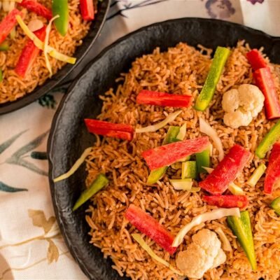 Vegetable Pulao Daig