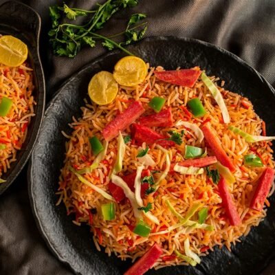 Vegetable Biryani Daig