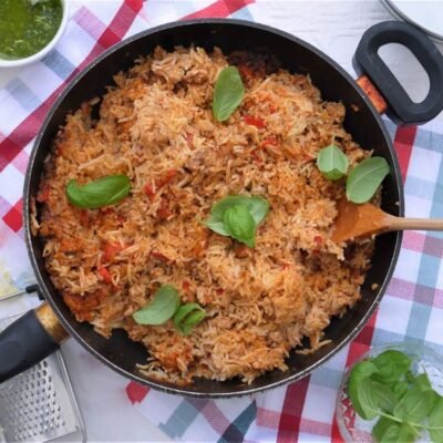 Chicken Qeema Pulao Daig