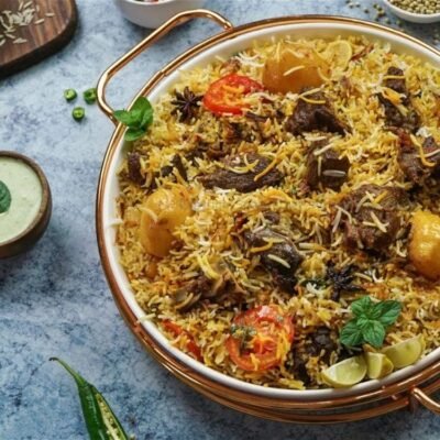 Sindhi Beef Biryani Daig
