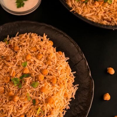 Channa Pulao Daig