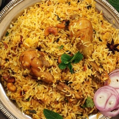 Hyderabadi Chicken Biryani Daig