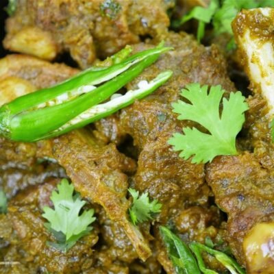 Beef Green Masala Daig