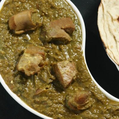 Beef Palak Daig