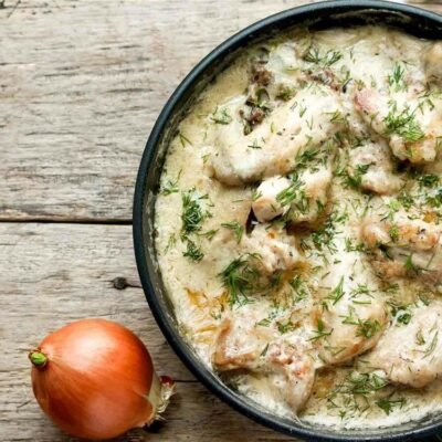 Chicken White Qorma Daig