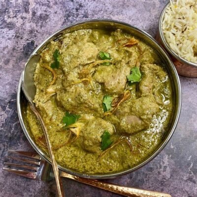 Chicken Green Masala Daig