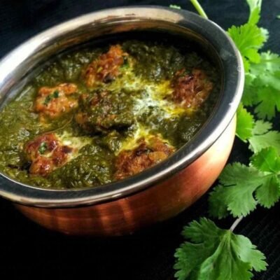 Mutton Palak Daig
